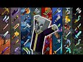 EVOKER VS ALL UNIQUE MELEE WEAPONS MINECRAFT DUNGEONS