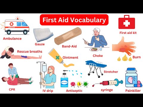 Learn First Aid Vocabulary with Examples | English for Health & Safety