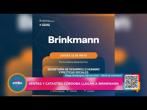 RENTAS Y CATASTRO EN BRINKMANN: Atención Presencial Y Trámites Sin Turno