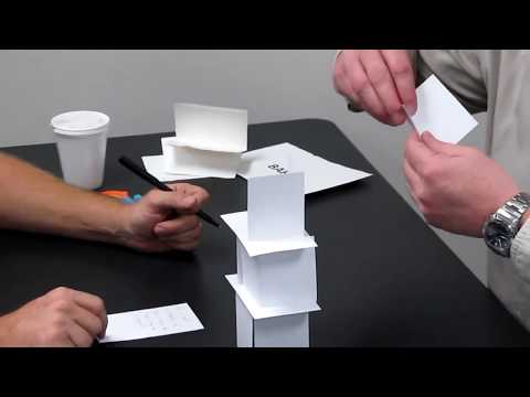 Teambuilding Exercises | Building the Tallest Tower