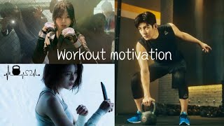 Motivation to workout🏋️‍♀️🏋️‍♂️Workout motivation~Kdrama/Cdrama