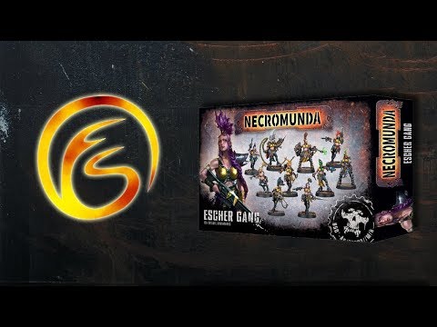 The Hobby Table - Building The Necromunda Escher Gang Firestorm Games