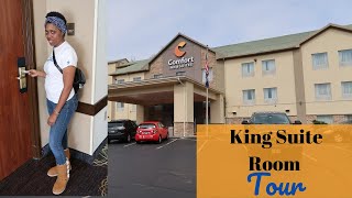 COMFORT INN & SUITES CINCINNATI | ROOM TOUR | REVIEW