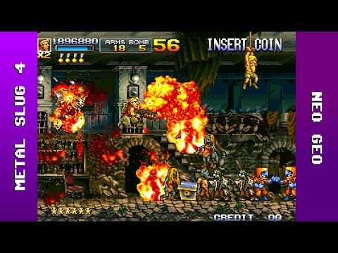 Metal Slug 4 Longplay (Neo Geo) [QHD]