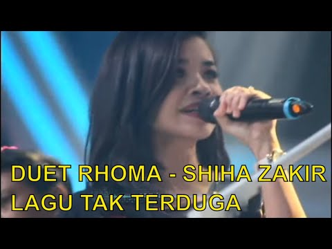 DUET SHIHA ZIKIR DGN RHOMA IRAMA; LAGU TAK TERDUGA, 27 DES 2017