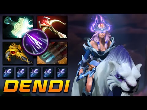 Dendi Mirana Mid Lane Domination - Dota 2 Pro Gameplay [Watch & Learn]