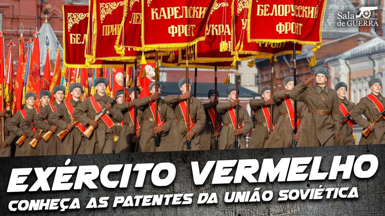 Exército Vermelho: Conheça as Patentes Militares da União Soviética - DOC #55