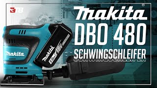 Wie wär's mit nem NEUEM? MAKITAs NEUHEIT (2022)! DBO480 18V Akku Schwingschleifer - TEST & REVIEW