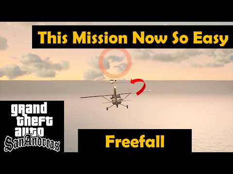 GTA San Andreas Definitive Edition: Freefall is so Easy Now