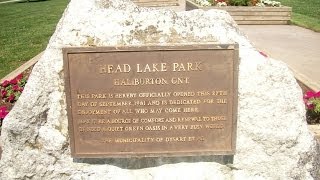 preview picture of video 'Head Lake Park and Playground - Haliburton Village'