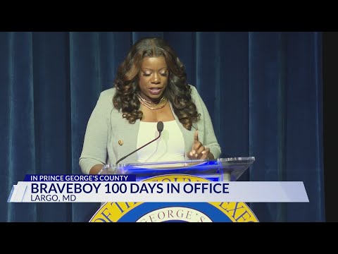 Prince George's County Executive Aisha Braveboy's first 100 days in office