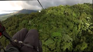 preview picture of video 'Zipwire at Arenal National Park, Costa Rica'