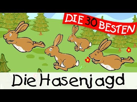 🏞️ Die Hasenjagd || Kinderlieder zum Mitsingen und Bewegen