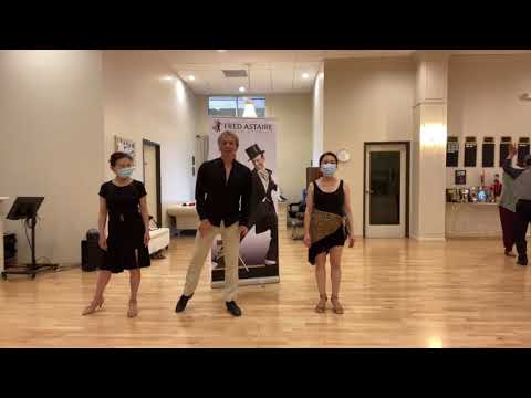 Samba Batofogo Technique - Basic Dance Steps - Leg Action - dance lessons in Beverly Hills by Oleg
