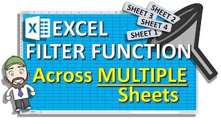 Excel FILTER FUNCTION across multiple sheets