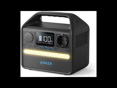 💎 Anker 521 Powerhouse Ladestation, Kompakter Stromgenerator 256Wh, 200W 5-Port Powerstation 💎