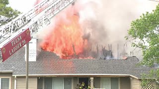 TFD UPDATE: Crews battled massive apartment fire for 90 minutes