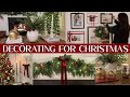 DECORATING FOR CHRISTMAS 2025 Traditional Christmas Home Decorating Ideas Decorate With Me