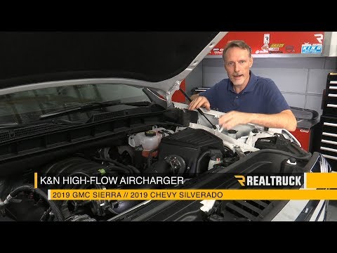 How to Install K&N 63 Series AirCharger High Performance Air Intakes on a 2019 Chevy GMC 1500