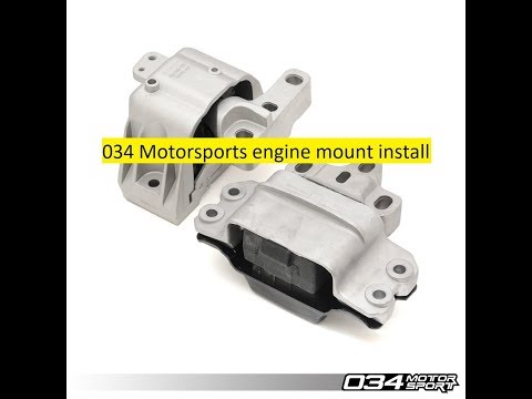 034 Motorsports engine mount install