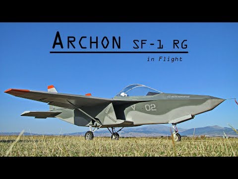Archon SF-1 RG in Flight - Outside View | NEW PAINT SCHEME