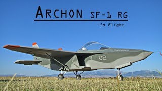Archon SF-1 RG in Flight – Outside View | NEW PAINT SCHEME