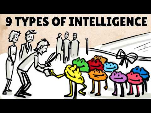 你覺得自己很聰明？9 種類型的聰明！ (You Think You Are Smart? There Are 9 Types of Intelligence!)
