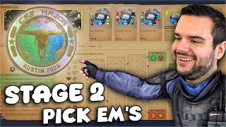 Austin Major 2025 - Stage 2 - Meine Pick’Em Predictions! 😄