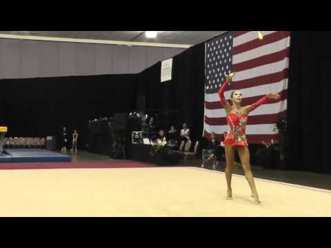 Rebecca Sereda - Clubs - 2012 Rhythmic Nationals - Sr Day 2