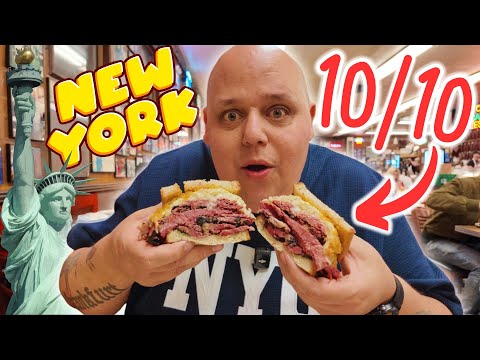 Das beste SANDWICH der Welt? Mein Besuch bei Katz's Deli in NYC! 🗽