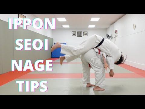 Ippon seoi nage tips