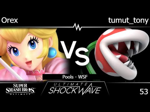 USW 53 - UTDe | Orex (Peach) vs HMO | tumut_tony (Piranha Plant) Pools - WSF - SSBU