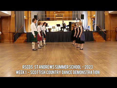 2023 St Andrews Week 1 Scottish Country Dancing Demonstration