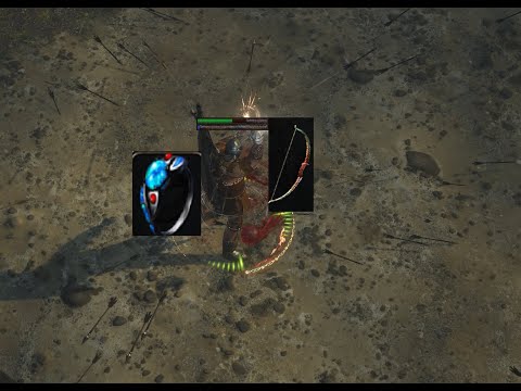 POE 3.20 Messing around with Nimis + Quil Rain + Bow Skills
