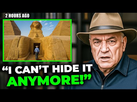 Before I Die, I Need To Tell The Truth — Zahi Hawass Reveals What’s Hidden Beneath the Sphinx