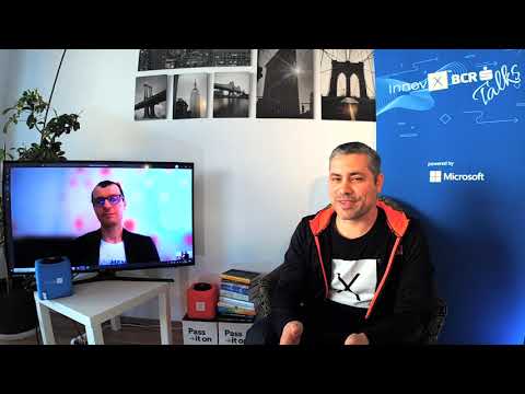 Bogdan Stefan, Tech & Innovation Expert, InnovX Mentor @ InnovX BCR Talks powered by Microsoft