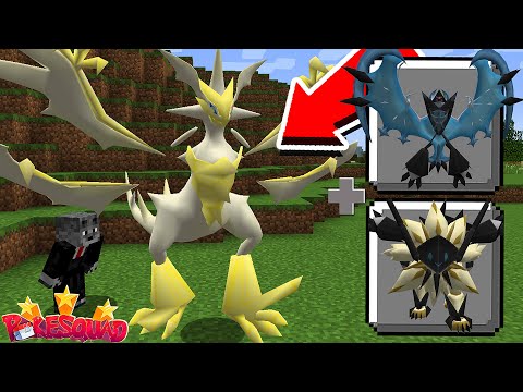 Eu Capturei o ULTRA NECROZMA na PokeSquad Como Pokémon Lendário MAIS FORTE no Minecraft