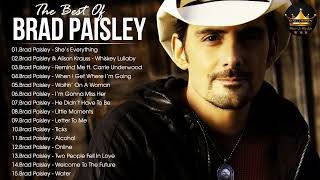 Brad Paisley 2023 Playlist – New Country Songs 2023 – Brad Paisley Greatest Hits 2023