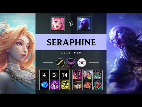 Seraphine Mid vs Ryze - KR Master Patch 25.12