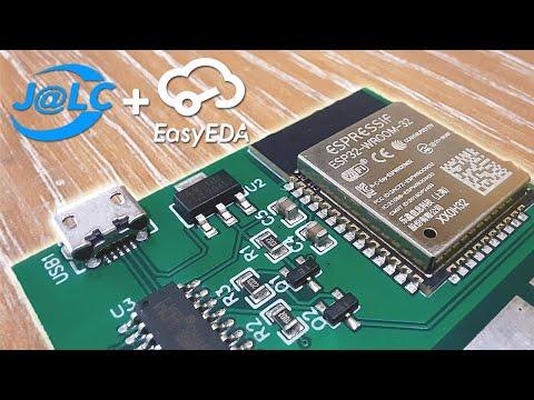 Trying out JLCPCB's SMT Service | ESP32 Touch Sensor | JLCPCB + EasyEDA