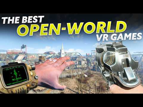 The Best OPEN WORLD VR Games You Should Play In 2025! For Meta Quest 3, PSVR 2 & PCVR