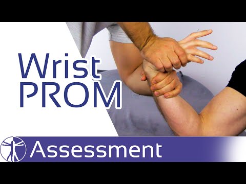 Wrist Passive Range of Motion (PROM)