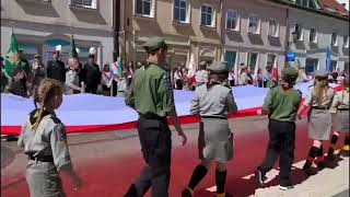 Wideo: Dzie� Flagi w Polkowicach