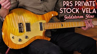 Video thumbnail for PRS Private Stock Vela Goldstorm Glow Review by Ish Guitars