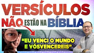 10 Frases que a Bíblia não Diz !!!