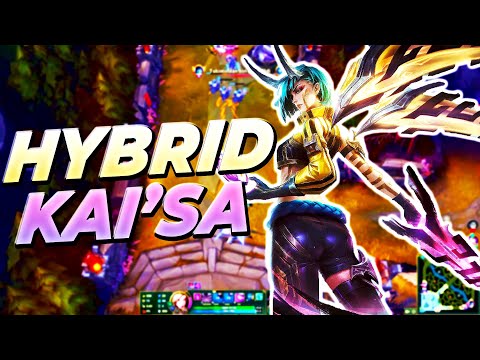 HYBRID KAISA IS BETTER HERE'S WHY!! BEST ADC KAISA BUILD! | Bot Lane Kai'sa Guide