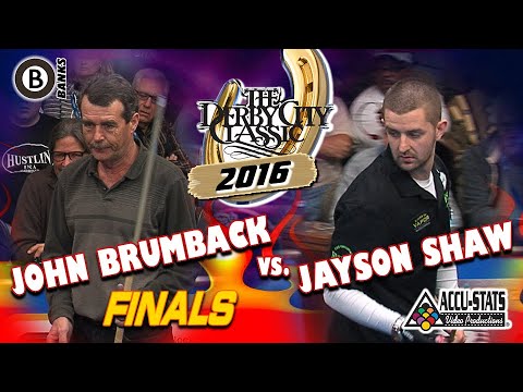 BANKS FINALS: John BRUMBACK vs. Jayson SHAW - 2016 DERBY CITY CLASSIC BANKS DIVISION