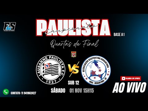 CAMPEONATO PAULISTA DE FUTSAL BASE A1 - LAUSANNE X AD INDAIATUBA  SUB 12 - QUARTAS DE FINAL