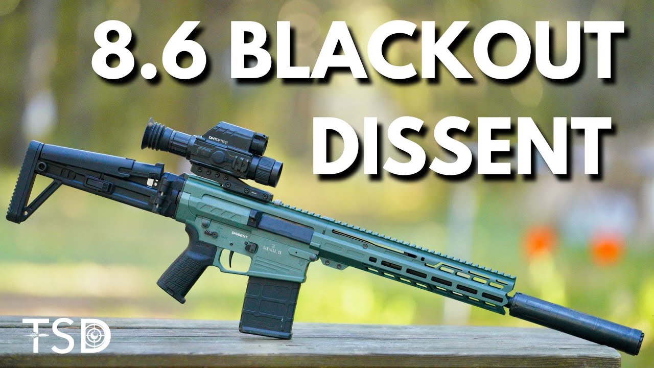 Top Shot Dustin CMMG MK3 Dissent 12.5” SBR 8.6 Blackout Charcoal Green – Video