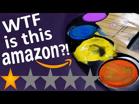 I can't with these...Trying Amazon's LOWEST RATED Art Supplies Video